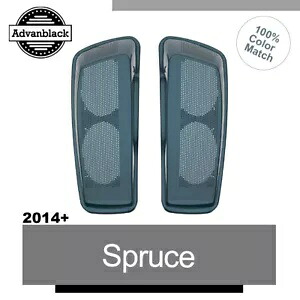 デュアル 6x9 スピーカー蓋ハーレーツーリング FLHR FLHXS FLTRX 2014+ スプルース用 Dual 6x9 Speaker Lids For Harley Touring FLHR FLHXS FLTRX 2014+ SPRUCE 【並行輸入品】｜カスタムパーツ WORLD倉庫
