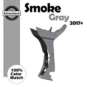 スモーキーグレー フェアリング スポイラー キット Advanblack 2017 年以降のハーレー ロード グライドに適合 Smoky GRAY Fairing Spoiler Kit Advanblack Fits for 2017+ Harley Road Glide 【並行輸入品】