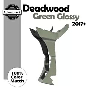デッドウッド グリーン 光沢のあるフェアリング スポイラー キット Advanblack 2017+ ハーレー ロード グライド用 DEADWOOD GREEN GLOSSY Fairing Spoiler Kit Advanblack For 2017+ Harley Road Glide 【並行輸入品】