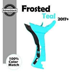 フロストティール フェアリング スポイラー キット Advanblack 2017 年以降のハーレー ロード グライドに適合 Frosted Teal Fairing Spoiler Kit Advanblack Fits for 2017+ Harley Road Glide 【並行輸入品】