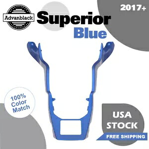 2017年以降のハーレーダビッドソンツーリングロードグライド用の優れたブルーフェアリングスポイラーキット Superior Blue Fairing Spoiler Kit For 2017+ Harley Davidson Touring Road Glide 【並行輸入品】