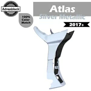 アトラス シルバー メタリック フェアリング スポイラー キット Advanblack 2017+ ハーレー ロード グライド用 Atlas Silver Metallic Fairing Spoiler Kit Advanblack For 2017+ Harley Road Glide 【並行輸入品】｜カスタムパーツ WORLD倉庫