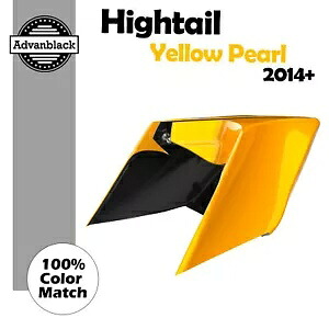 ハーレー Advanblack ハイテールイエローパール CVO ストレッチ拡張サイドカバー For Harley Advanblack HIGHTAIL YELLOW PEARL CVO Stretched Extended Side Cover 【並行輸入品】