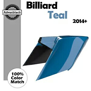 ビリヤード ティール CVO ストレッチ拡張サイドカバー ハーレー ツーリング 2014+用 Billiard Teal CVO Stretched Extended Side Cover For Harley Touring 2014+ 【並行輸入品】 93,170円