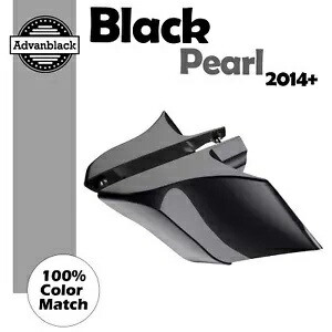 14+ ハーレー Advanblack BLACK PEARL CVO ストレッチ拡張サイドカバー用 For 14+ Harley Advanblack BLACK PEARL CVO Stretched Extended Side Cover 【並行輸入品】