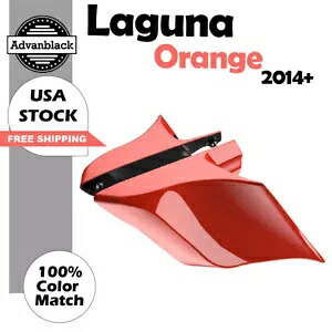 Advanblack ラグナ オレンジ 拡張ストレッチサイドカバー ハーレー ツーリング 2014+ に適合 Advanblack Laguna Orange Extended Stretched Side Cover Fits Harley Touring 2014+ 【並行輸入品】 93,170円
