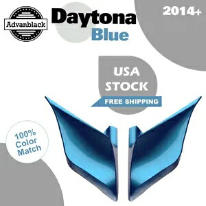 デイトナ ブルー パール ストレッチ拡張サイドカバー 2014 年以降のハーレーダビッドソンに適合 Daytona Blue Pearl Stretched Extended Side Cover Fits for 2014+ Harley Davidson 【並行輸入品】｜カスタムパーツ WORLD倉庫