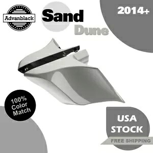 Sand Dune 拡張ストレッチサイドカバー ハーレーツーリングストリートロードグライドに適合 Sand Dune Extended Stretched Side Cover Fits Harley Touring Street Road Glide 【並行輸入品】｜カスタムパーツ WORLD倉庫