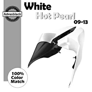 ホワイトホットパール 拡張ストレッチサイドカバー ハーレーツーリング 2009-2013用 White Hot Pearl Extended Stretched Side Cover For Harley Touring 2009-2013 【並行輸入品】