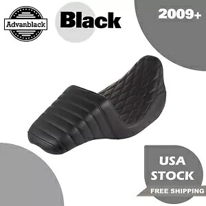 アドバン ブラック ProMonkey 拡張リーチ シート 09+ ハーレーダビッドソン ツーリング用 Advan Black ProMonkey Extended Reach Seat For 09+ Harley Davidson Touring 【並行輸入品】