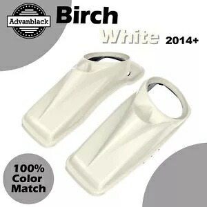 バーチホワイト ハーレーツーリング 14+ Advanblack 8インチ サドルバッグスピーカー蓋用 BIRCH WHITE For Harley Touring 14+ Advanblack 8\