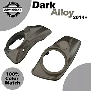 ダーク合金 ハーレー ツーリング 14+ Advanblack 8インチ サドルバッグ スピーカー蓋用 DARK ALLOY For Harley Touring 14+ Advanblack 8\