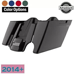 シングルカットアウト ストレッチサドルバッグ 拡張バッグ リアフェンダー 2014+ ハーレー用 Single Cutout Stretched Saddlebags Extended Bag Rear Fender For 2014+ Harley 【並行輸入品】