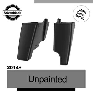 未塗装シングルカットアウト拡張ストレッチサドルバッグ 2014+ ハーレーツーリング用 Unpainted Single Cutout Extended Stretched Saddlebag For 2014+ Harley Touring 【並行輸入品】