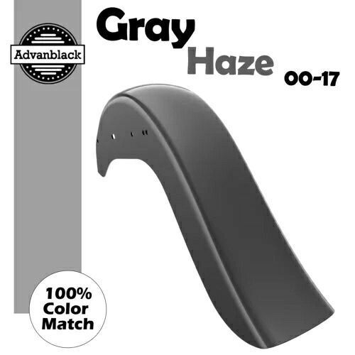 Cholo Vicla チカーノ スタイル リアフェンダー グレー ヘイズ ハーレー ソフテイル 2000-2017用 Cholo Vicla Chicano Style Rear Fender GRAY HAZE For Harley Softail 2000-2017 【並行輸入品】