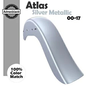 Cholo Vicla チカーノ スタイル リアフェンダー ATLAS シルバー メタリック ハーレー ソフテイル用 Cholo Vicla Chicano Style Rear Fender ATLAS SILVER METALLIC For Harley Softail 【並行輸入品】