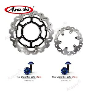 スズキ DRZ400SM 2005 - 2021 2020 フロントリアブレーキローターとボルトネジ For Suzuki DRZ400SM 2005 - 2021 2020 Front Rear Brake Rotor and Bolts Screws 【並行輸入品】|カスタムパーツ WORLD倉庫