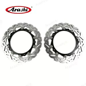 嵐 フロントブレーキローター BMW S1000XR 2015 2016 2017 02018 2019 2020 2021 BK Arashi Front Brake Rotors For BMW S1000XR 2015 2016 2017 02018 2019 2020 2021 BK 【並行輸入品】