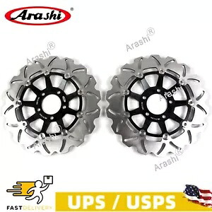 スズキ GSX イナズマ 1200 1999-2003 RF900R 1994-1997 フロントブレーキディスクローター For Suzuki GSX INAZUMA 1200 1999-2003 RF900R 1994-1997 Front Brake Discs Rotor 【並行輸入品】
