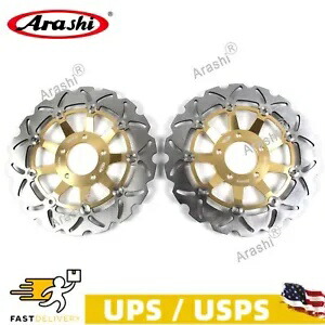 フロントブレーキローター スズキ GSX750F 1998 - 2003 / GSX750 1989 - 1992 1991 G US Front Brake Rotors For Suzuki GSX750F 1998 - 2003 / GSX750 1989 - 1992 1991 G US 【並行輸入品】