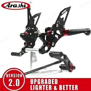 レーシングフットペグリアセットスズキ GSXR600 GSXR750 2011 - 2023 2015 2016 2017 Racing Foot pegs Rearsets For Suzuki GSXR600 GSXR750 2011 - 2023 2015 2016 2017 【並行輸入品】