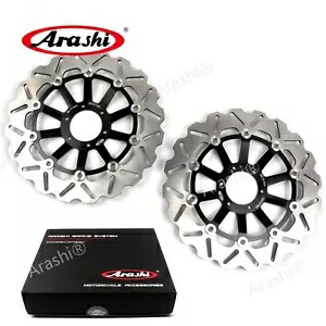 嵐 フロント ブレーキ ローター ホンダ CB400SB 2005 / CB400SF 2002 2003 2004 BK Arashi Front Brake Rotors For Honda CB400SB 2005 / CB400SF 2002 2003 2004 BK 【並行輸入品】