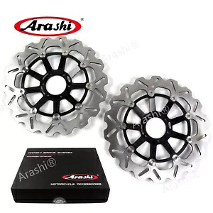 嵐 フロント ブレーキ ディスク ローター ホンダ CBR919RR / CBR900RR 1998 1999 BK Arashi Front Brake Disc Rotors For Honda CBR919RR / CBR900RR 1998 1999 BK 【並行輸入品】