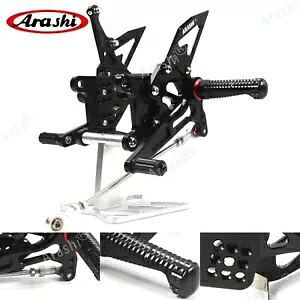 フットレストリアセットフットペグトライアンフデイトナ T595 T509 955i 1997 - 2005 BK Footrests Rearsets Foot Pegs For Triumph Daytona T595 T509 955i 1997 - 2005 BK 【並行輸入品】