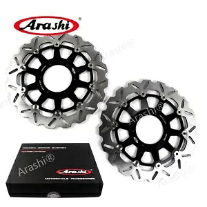 嵐 フロント ブレーキ ローター ホンダ CBR954RR 2002 2003 CBR 954RR CBR-954-RR BKK Arashi Front Brake Rotors For Honda CBR954RR 2002 2003 CBR 954RR CBR-954-RR BKK 【並行輸入品】