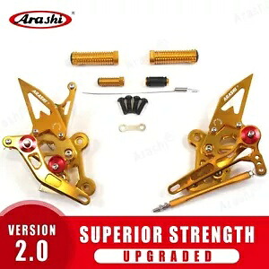フットレストリアセットフットペグスズキ GSXS 750Z 2015-2022 2020 2019 18 G0D Footrests Rearsets Foot Pegs For Suzuki GSXS 750Z 2015 - 2022 2020 2019 18 G0D 【並行輸入品】