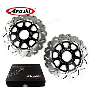 フロントブレーキロータースズキ GSXR600 GSXR750 2004 2005 GSX-R600 GSX-R750 BLK Front Brake Rotors For Suzuki GSXR600 GSXR750 2004 2005 GSX-R600 GSX-R750 BLK 【並行輸入品】