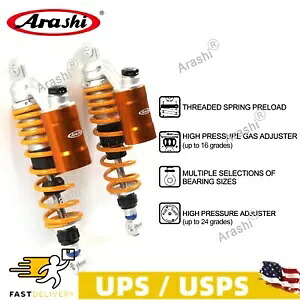 Arashi ツイン リア ショック アブソーバー サスペンション For INDIAN Bobber US Arashi Twin Rear Shock Absorber Suspension For INDIAN Bobber US 【並行輸入品】 59,290円