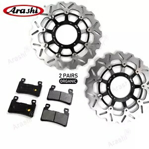 嵐 フロント ブレーキ ディスク ローター & ブレーキ パッド ホンダ CBR600RR 2003 2004 BK用 Arashi Front Brake Disc Rotors & Brake Pads For Honda CBR600RR 2003 2004 BK 【並行輸入品】 59,290円