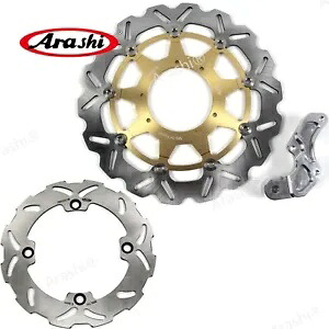 嵐 フロント & リア ディスク ブレーキ ホンダ CRF250X 2004 - 2012/CRF250R 2004 - 2014 Arashi Front & Rear Disc Brake For Honda CRF250X 2004 - 2012/CRF250R 2004 - 2014 【並行輸入品】｜カスタムパーツ WORLD倉庫
