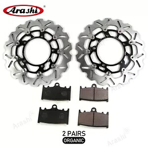 フロントブレーキローター & ブレーキパッドスズキ GSF 1250 バンディット 2007 - 2011 2010 09 B Front Brake Rotors & Brake Pads For Suzuki GSF 1250 BANDIT 2007 - 2011 2010 09 B 【並行輸入品】｜カスタムパーツ WORLD倉庫