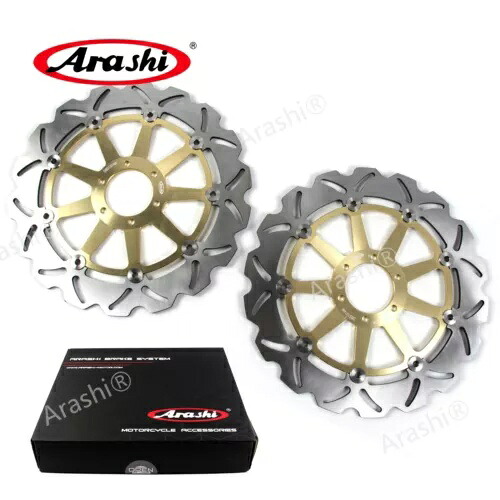 嵐フロントブレーキローターディスク Ducati モンスター 620 2002 2003 2004 2005 GD Arashi Front Brake Rotors Disc For Ducati Monster 620 2002 2003 2004 2005 GD 【並行輸入品】