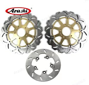 フロントリアブレーキディスクロータースズキ GSXR600 1997-2003 2002 2001 GSX-R 600 Front Rear Brake Discs Rotors For Suzuki GSXR600 1997 - 2003 2002 2001 GSX-R 600 【並行輸入品】