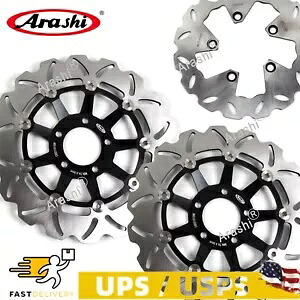 スズキ GSF 1200 バンディット 1996 - 2005 GSF1200 フロントとリアのブレーキディスクローター For Suzuki GSF 1200 BANDIT 1996 - 2005 GSF1200 Front and Rear Brake Disc Rotor 【並行輸入品】｜カスタムパーツ WORLD倉庫