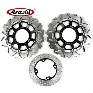 フロント & リアブレーキローターホンダ CBR600F / CBR-600F 2001 - 2007 2002 2003 BK Front & Rear Brake Rotors For Honda CBR600F / CBR-600F 2001 - 2007 2002 2003 BK 【並行輸入品】