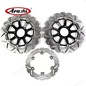 フロント & リアブレーキローターホンダ XLV バラデロ 1000 2003 - 2011 2004 2005 06 BK Front & Rear Brake Rotor For Honda XLV VARADERO 1000 2003 - 2011 2004 2005 06 BK 【並行輸入品】