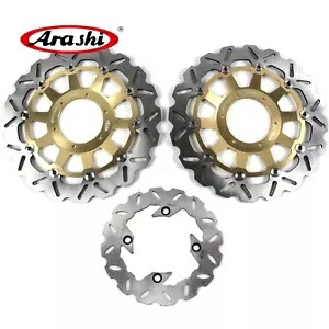 フロント & リアブレーキローターホンダ CBR954RR 2002 2003 / CBR929RR 2000 2001 GD Front & Rear Brake Rotors For Honda CBR954RR 2002 2003 / CBR929RR 2000 2001 GD 【並行輸入品】
