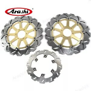 フロント & リアブレーキローターヤマハ FZR1000 ジェネシス FZR 1000 1987 1988 1989 G0D Front & Rear Brake Rotors For Yamaha FZR1000 GENESIS FZR 1000 1987 1988 1989 G0D 【並行輸入品】