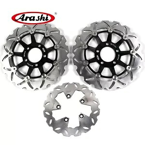 フロントリアブレーキローター スズキ SV650 1999 - 2002 SV 650 SV-650 2001 2000 BLK に適合 Front Rear Brake Rotors Fit Suzuki SV650 1999 - 2002 SV 650 SV-650 2001 2000 BLK 【並行輸入品】