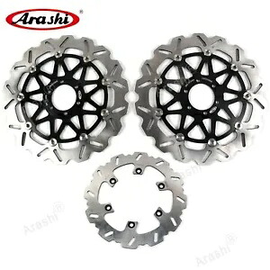 フロントリアブレーキローターヤマハ FZR1000 EXUP 1990 - 1995 1994 1993 1992 BKK Front Rear Brake Rotors For Yamaha FZR1000 EXUP 1990 - 1995 1994 1993 1992 BKK 【並行輸入品】