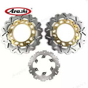 フロント & リアブレーキローター ヤマハ XJ600N / XJ600S ディバージョン 1998 - 2003 GD Front & Rear Brake Rotors For Yamaha XJ600N / XJ600S DIVERSION 1998 - 2003 GD 【並行輸入品】