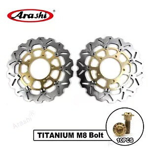 フロントブレーキローター & M8 取り付けボルトスズキ GSXR600 / GSXR750 2006 2007 GD Front Brake Rotors & M8 Mounting Bolts For Suzuki GSXR600 / GSXR750 2006 2007 GD 【並行輸入品】｜カスタムパーツ WORLD倉庫