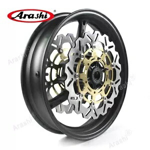 スズキ GSXR600 GSXR750 2008 - 2010 K9 フロントホイールリムとブレーキディスクローター For Suzuki GSXR600 GSXR750 2008 - 2010 K9 Front Wheel Rim and Brake Disc Rotor 【並行輸入品】