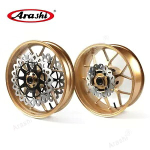 ホンダ CBR1000RR 2006 - 2016 フロント & リアホイールリムとブレーキディスクローター用 For Honda CBR1000RR 2006 - 2016 Front & Rear Wheel Rims and Brake Disc Rotors 【並行輸入品】｜カスタムパーツ WORLD倉庫