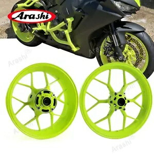 フロント & リアホイールリムホンダ CBR600RR / CBR 600 RR 2007 - 2022 2021 20 NYel Front & Rear Wheel Rims For Honda CBR600RR / CBR 600 RR 2007 - 2022 2021 20 NYel 【並行輸入品】