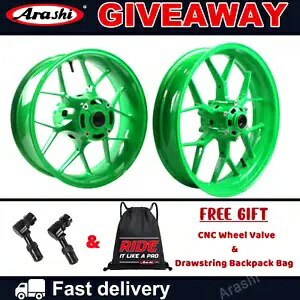 嵐 フロント & リア ホイール リム セット ホンダ CBR1000RR 2008 - 2016 2015 SC59 NGR用 Arashi Front & Rear Wheel Rim Set For Honda CBR1000RR 2008 - 2016 2015 SC59 NGR 【並行輸入品】
